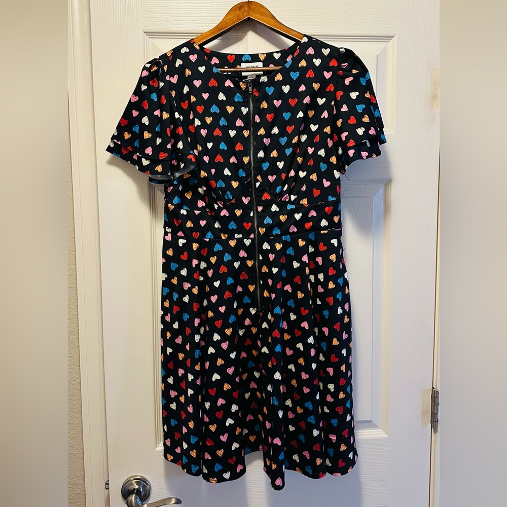 Heart Dress Unique Vintage